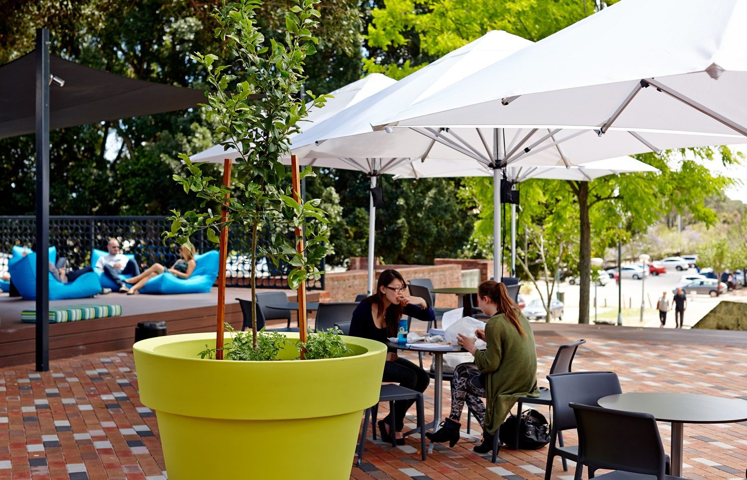 Curtin University Main Cafe Courtyard Upgrade Place
